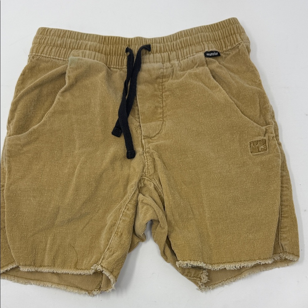 Munster Kid’s Corduroy Drawstring Shorts with pockets Boys. size 4